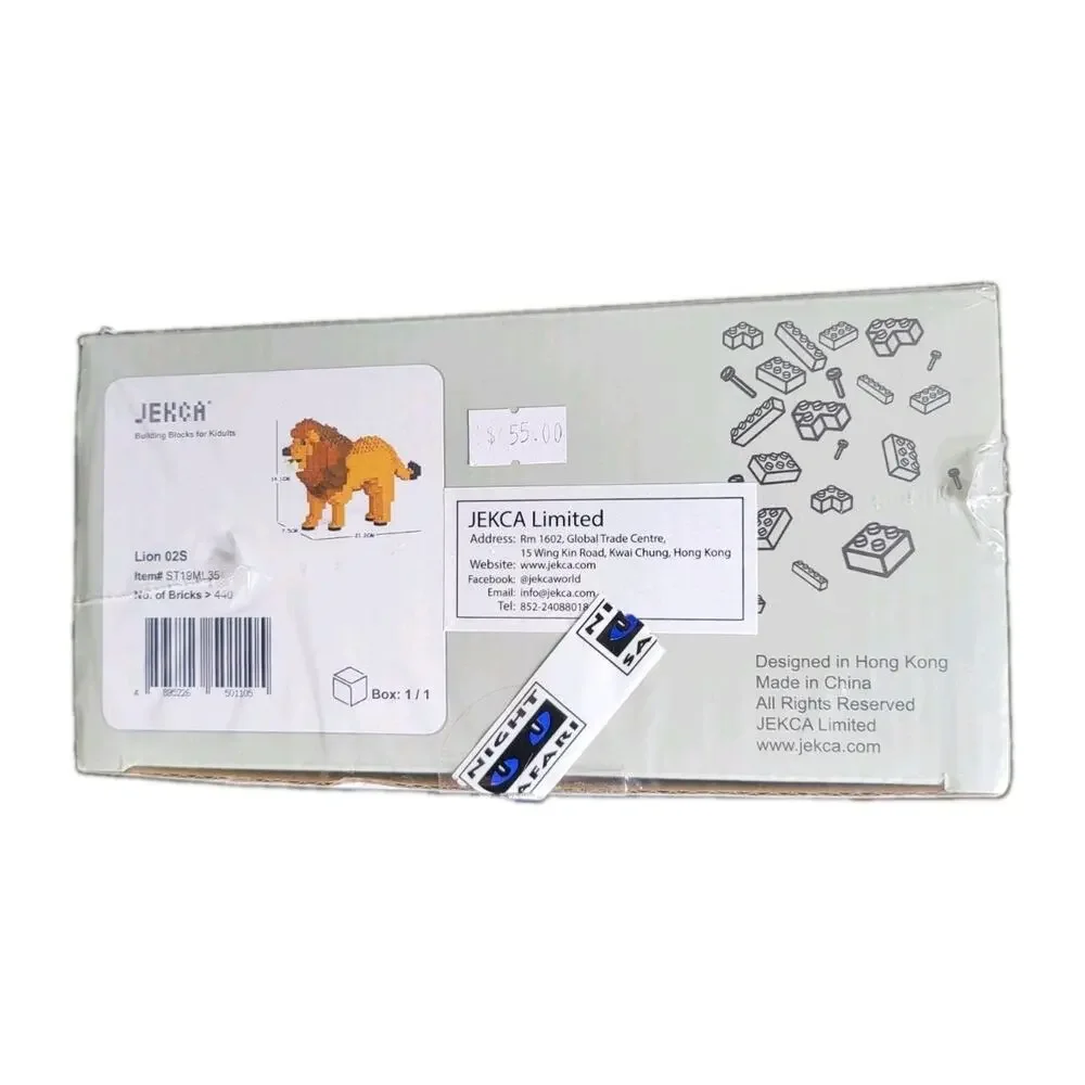 JEKCA Lion 02S Building Blocks 440+ Pieces ST19ML35
